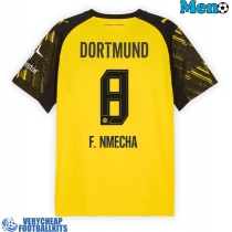 Borussia Dortmund Felix Nmecha #8 Replica Home Shirt 2025-26 Short Sleeve